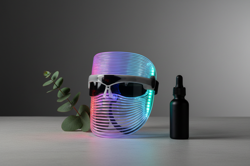 LUMIVÉ GlowPro 7-Color LED Light Therapy Face Mask